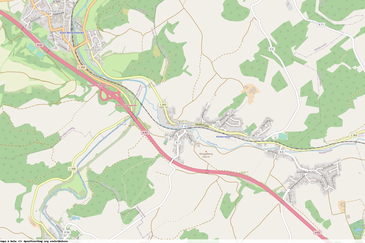 Ist gerade Stromausfall in Rheinland-Pfalz - Kaiserslautern - Niedermohr?