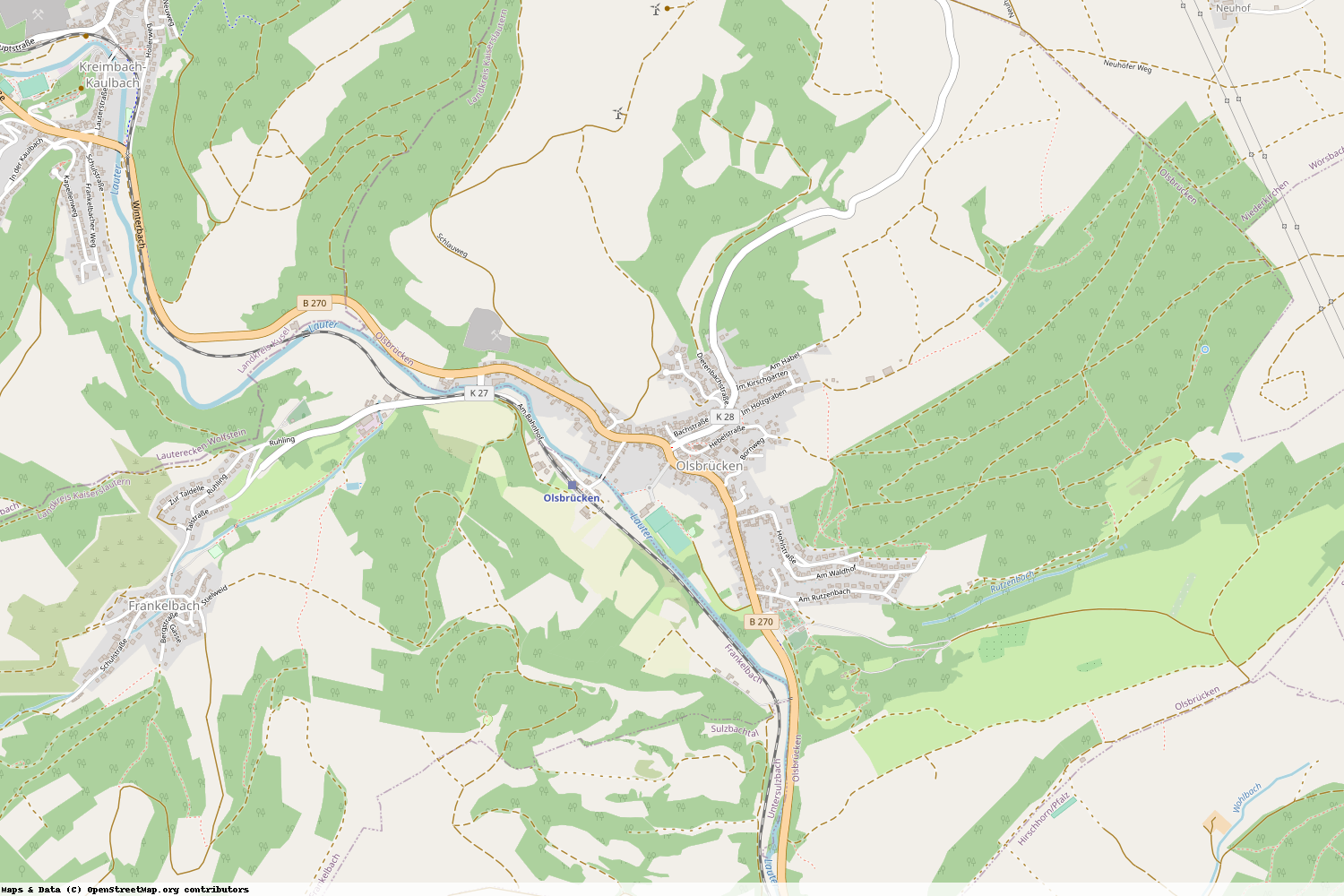 Ist gerade Stromausfall in Rheinland-Pfalz - Kaiserslautern - Olsbrücken?