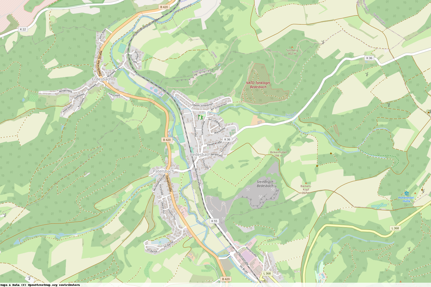 Ist gerade Stromausfall in Rheinland-Pfalz - Kusel - Bedesbach?