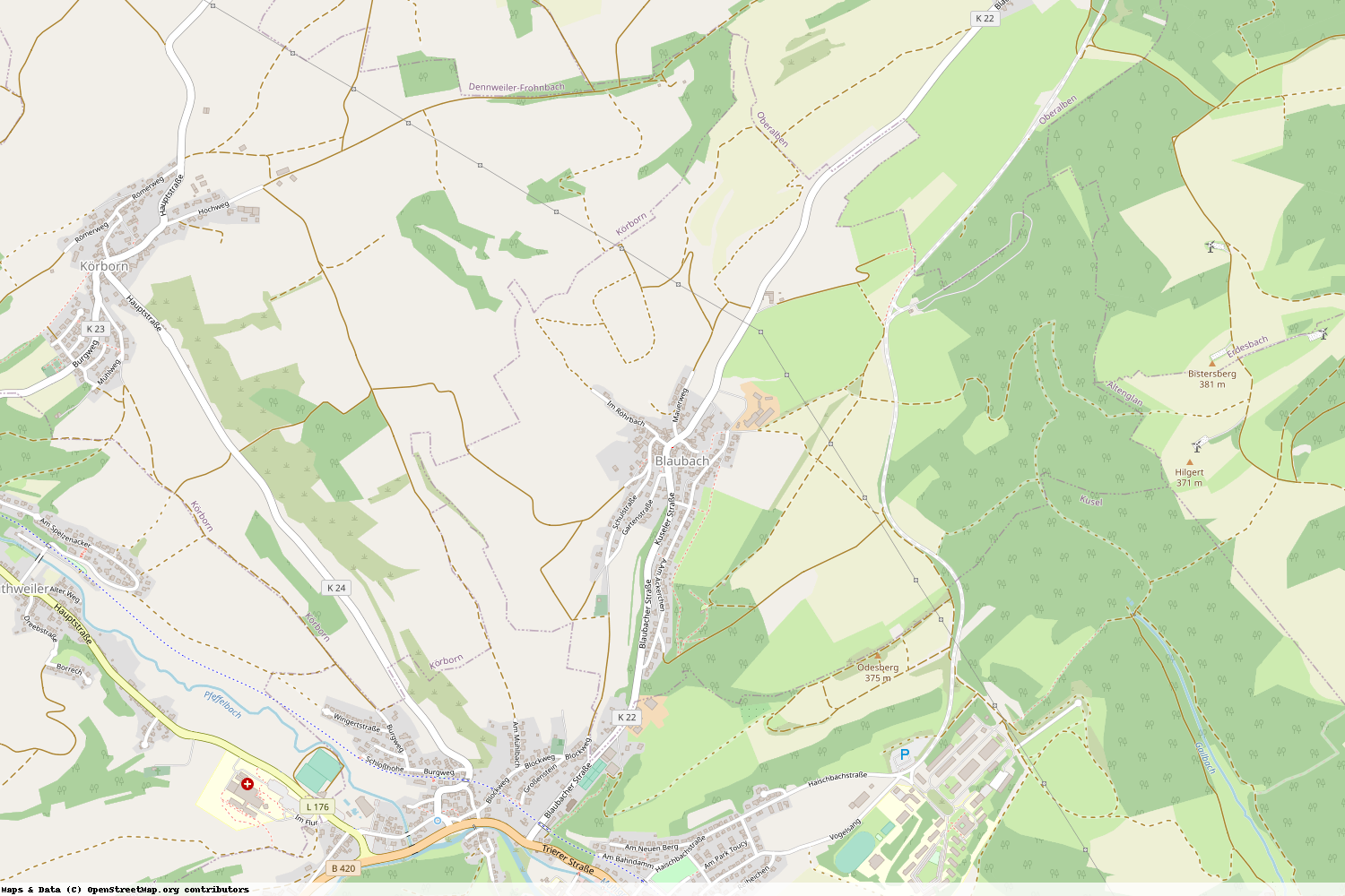 Ist gerade Stromausfall in Rheinland-Pfalz - Kusel - Blaubach?