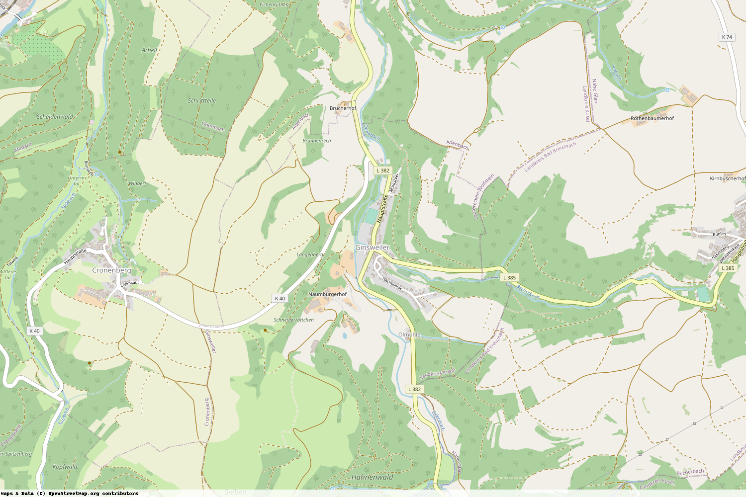 Ist gerade Stromausfall in Rheinland-Pfalz - Kusel - Ginsweiler?