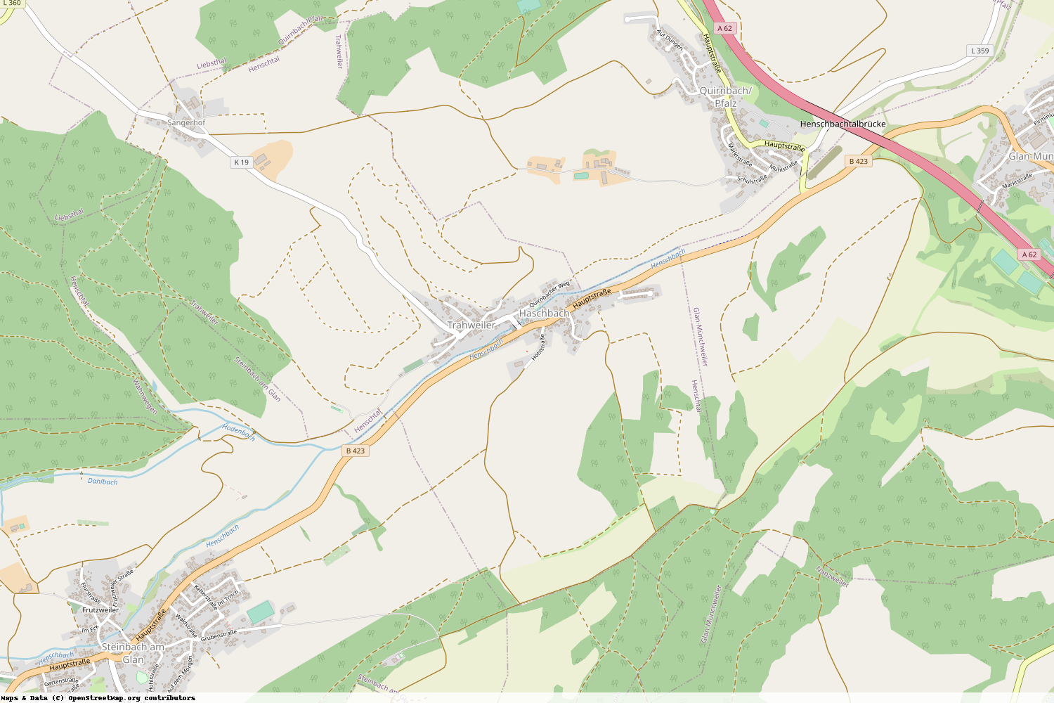 Ist gerade Stromausfall in Rheinland-Pfalz - Kusel - Henschtal?