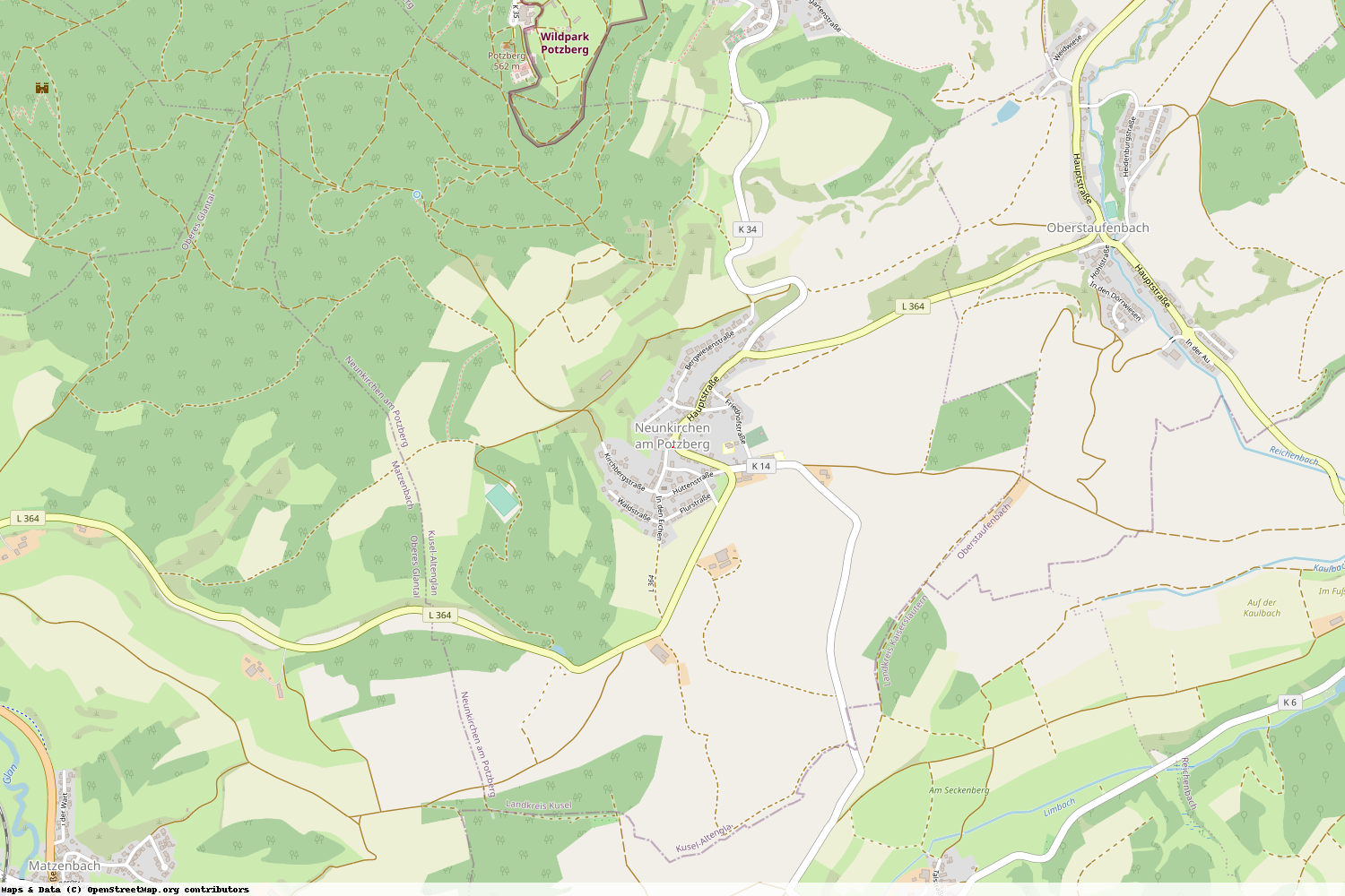 Ist gerade Stromausfall in Rheinland-Pfalz - Kusel - Neunkirchen am Potzberg?