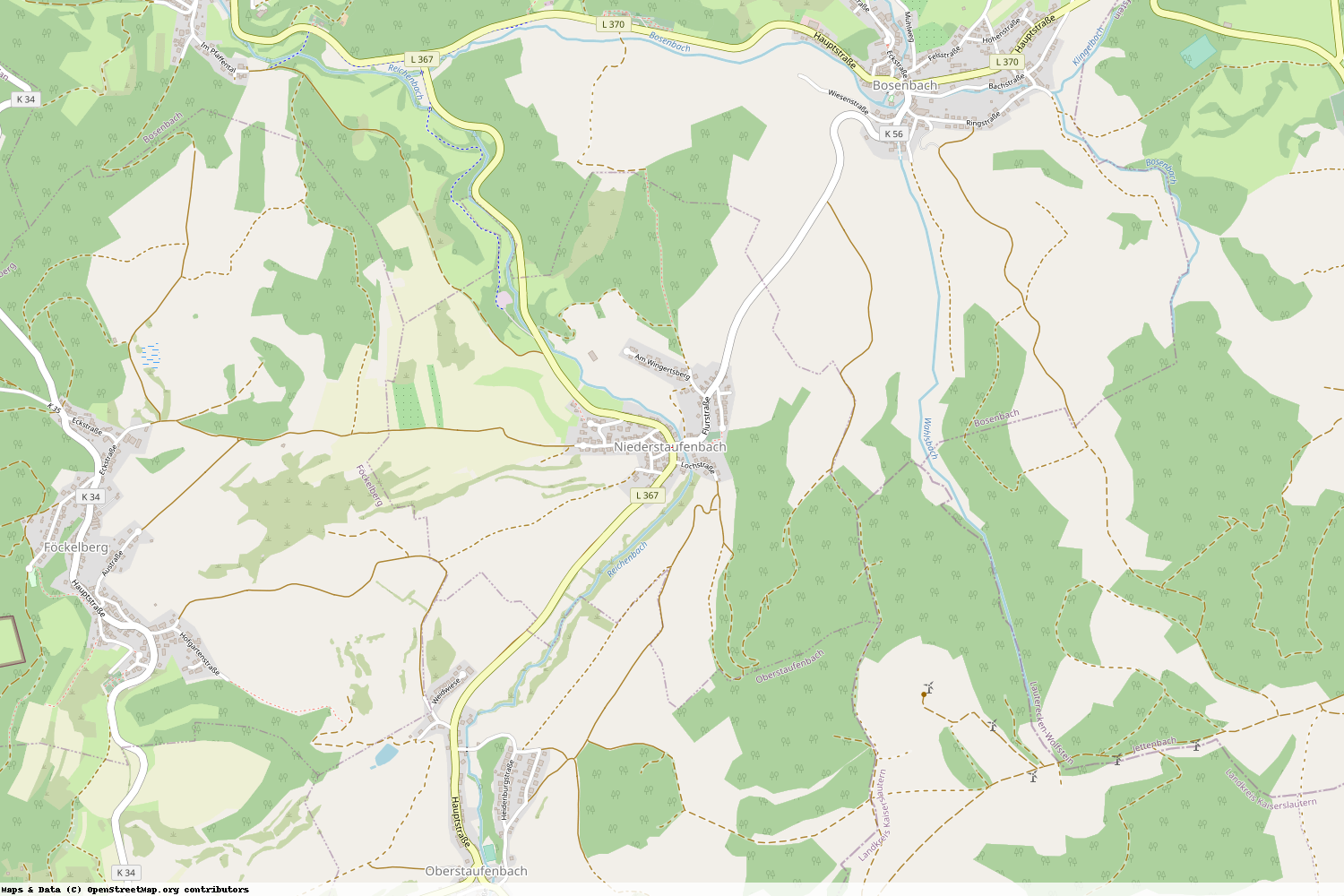 Ist gerade Stromausfall in Rheinland-Pfalz - Kusel - Niederstaufenbach?
