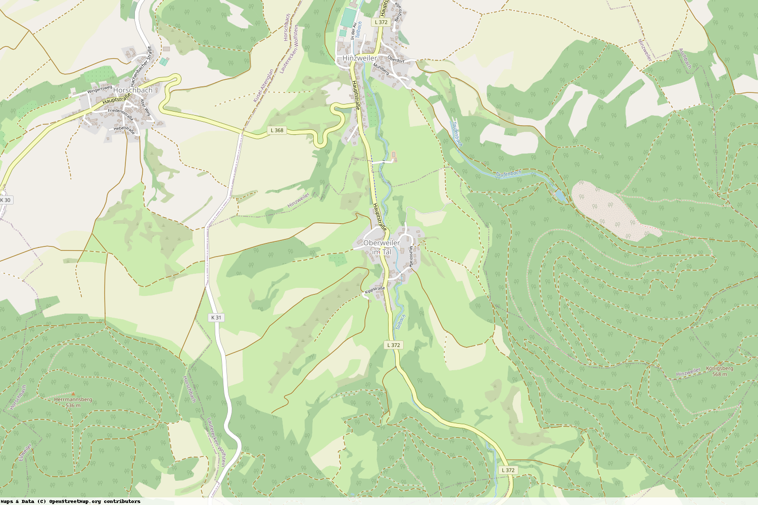 Ist gerade Stromausfall in Rheinland-Pfalz - Kusel - Oberweiler im Tal?