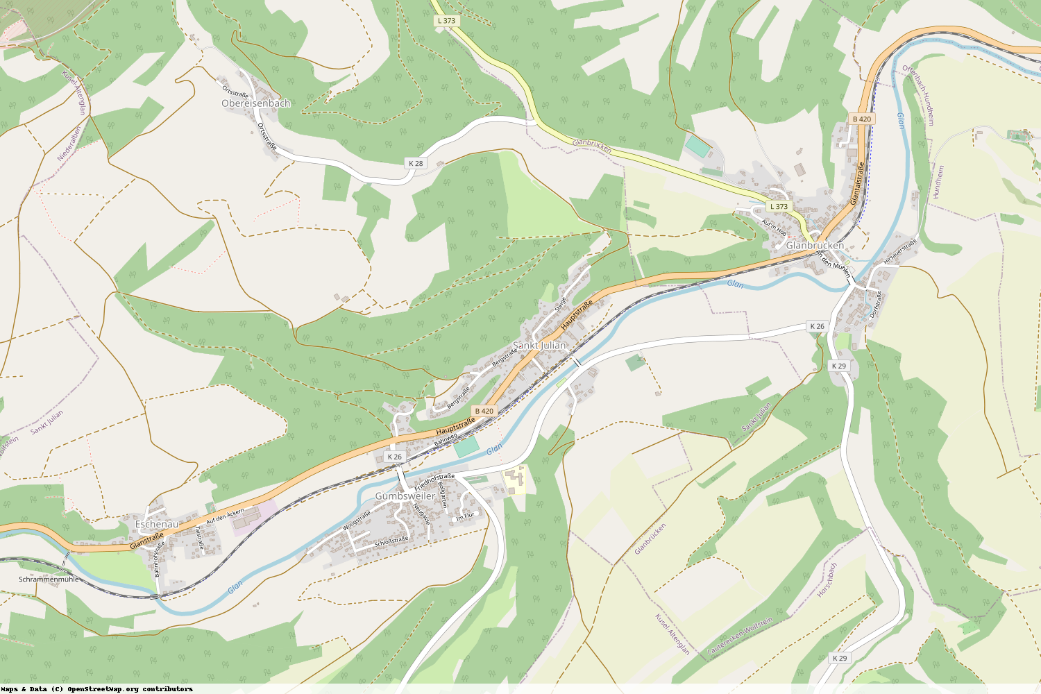 Ist gerade Stromausfall in Rheinland-Pfalz - Kusel - Sankt Julian?