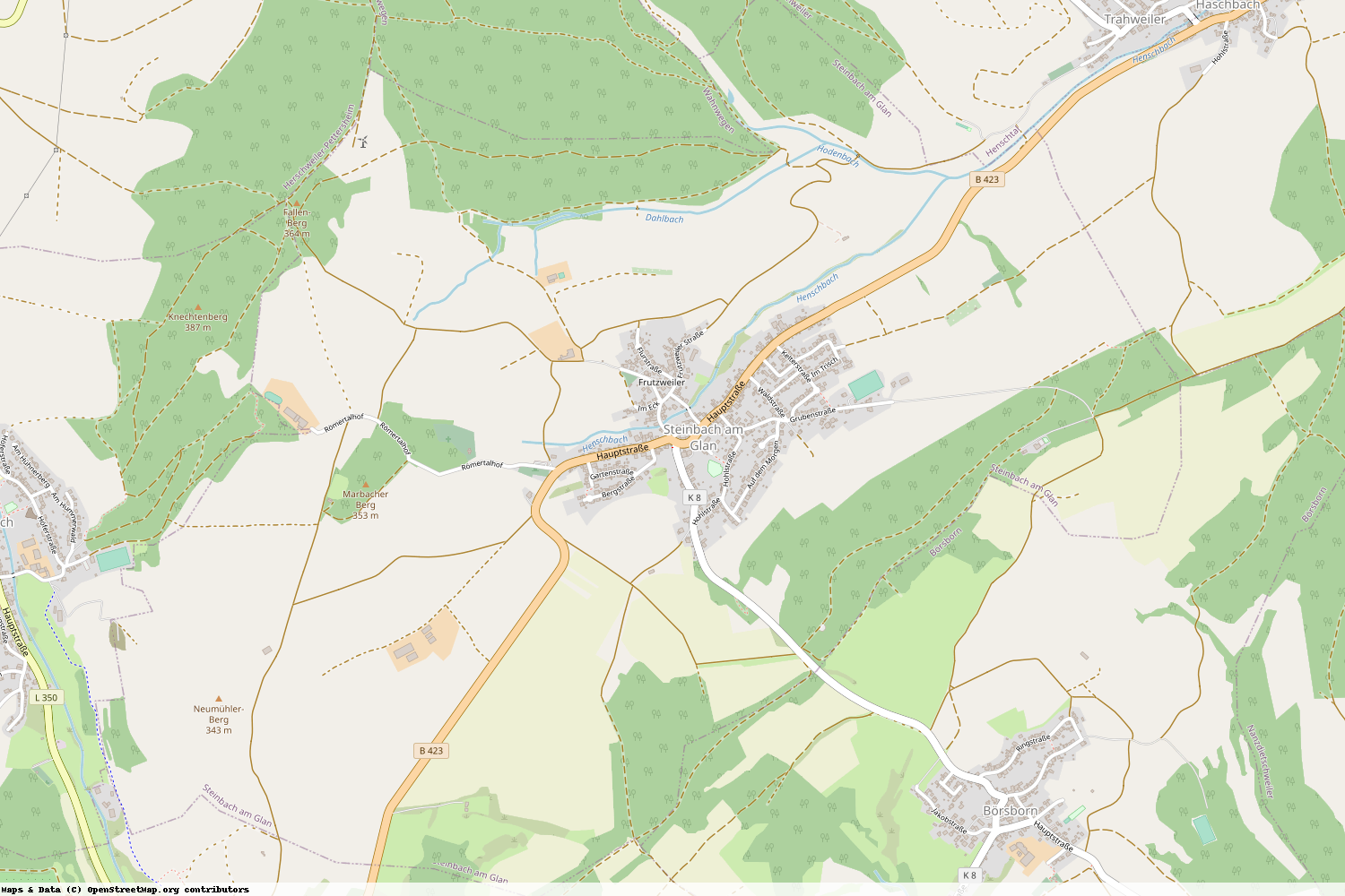Ist gerade Stromausfall in Rheinland-Pfalz - Kusel - Steinbach am Glan?