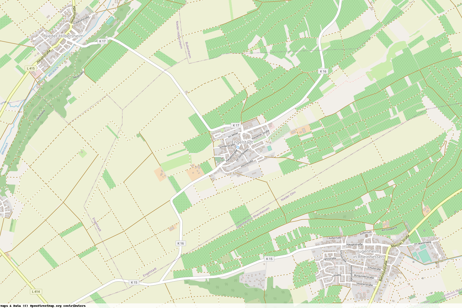 Ist gerade Stromausfall in Rheinland-Pfalz - Mainz-Bingen - Engelstadt?