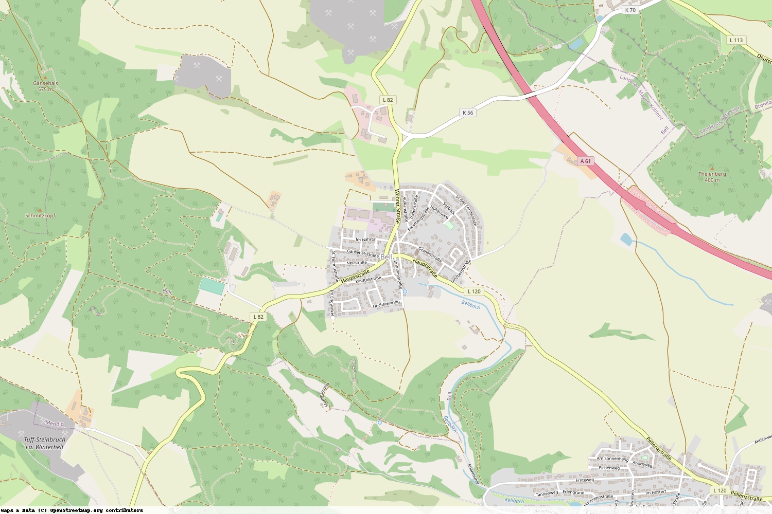 Ist gerade Stromausfall in Rheinland-Pfalz - Mayen-Koblenz - Bell?