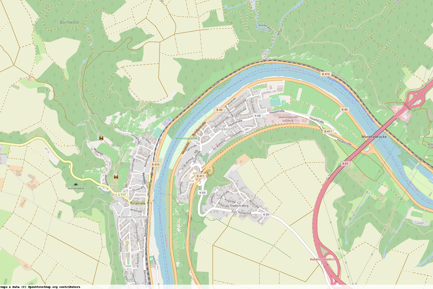 Ist gerade Stromausfall in Rheinland-Pfalz - Mayen-Koblenz - Dieblich?