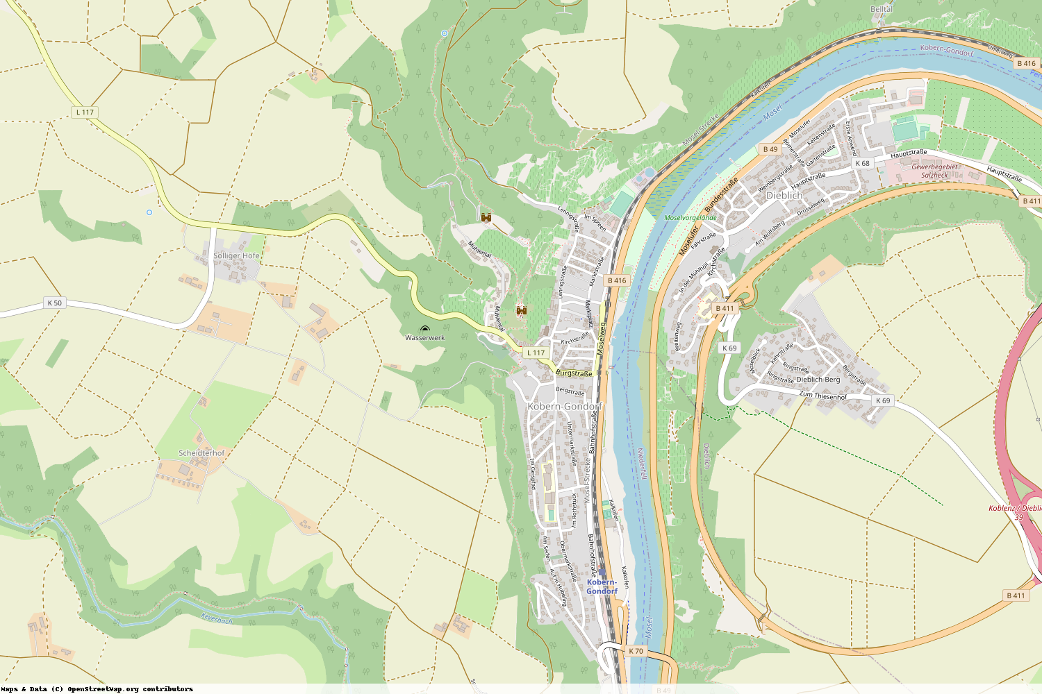 Ist gerade Stromausfall in Rheinland-Pfalz - Mayen-Koblenz - Kobern-Gondorf?