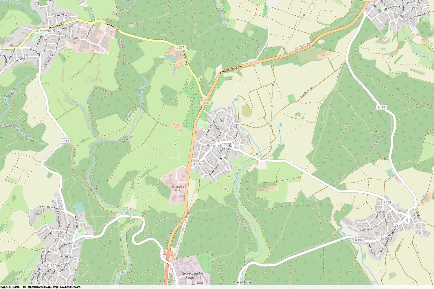 Ist gerade Stromausfall in Rheinland-Pfalz - Neuwied - Bonefeld?