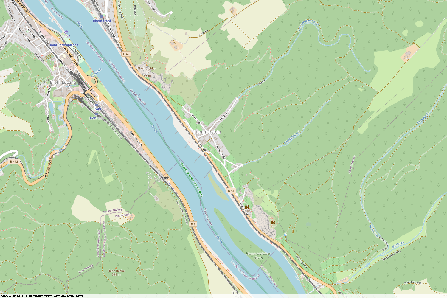 Ist gerade Stromausfall in Rheinland-Pfalz - Neuwied - Hammerstein?