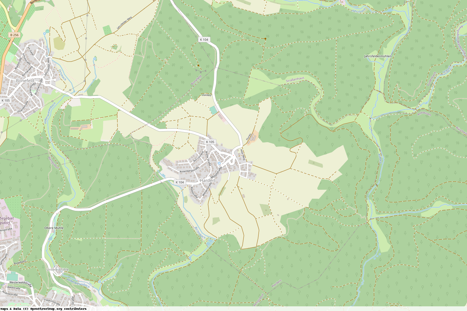 Ist gerade Stromausfall in Rheinland-Pfalz - Neuwied - Hardert?