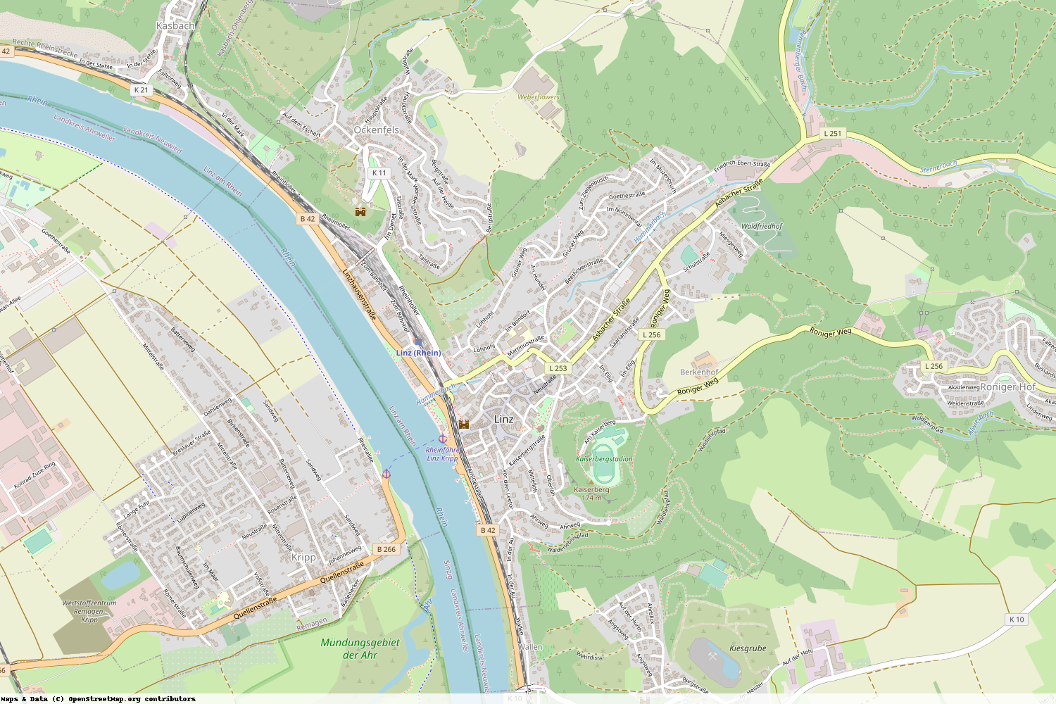 Ist gerade Stromausfall in Rheinland-Pfalz - Neuwied - Linz am Rhein?