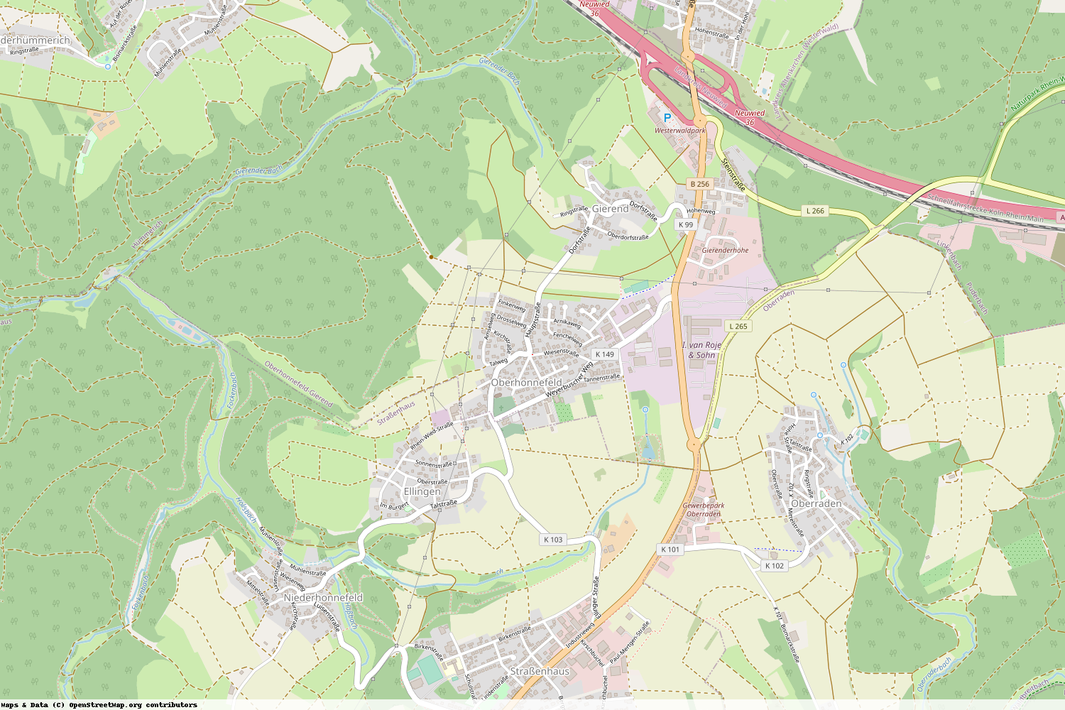 Ist gerade Stromausfall in Rheinland-Pfalz - Neuwied - Oberhonnefeld-Gierend?