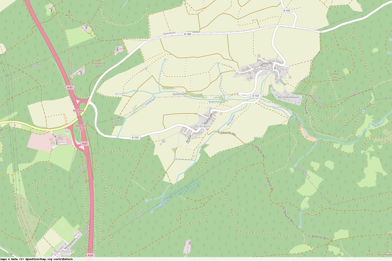 Ist gerade Stromausfall in Rheinland-Pfalz - Rhein-Hunsrück-Kreis - Birkheim?