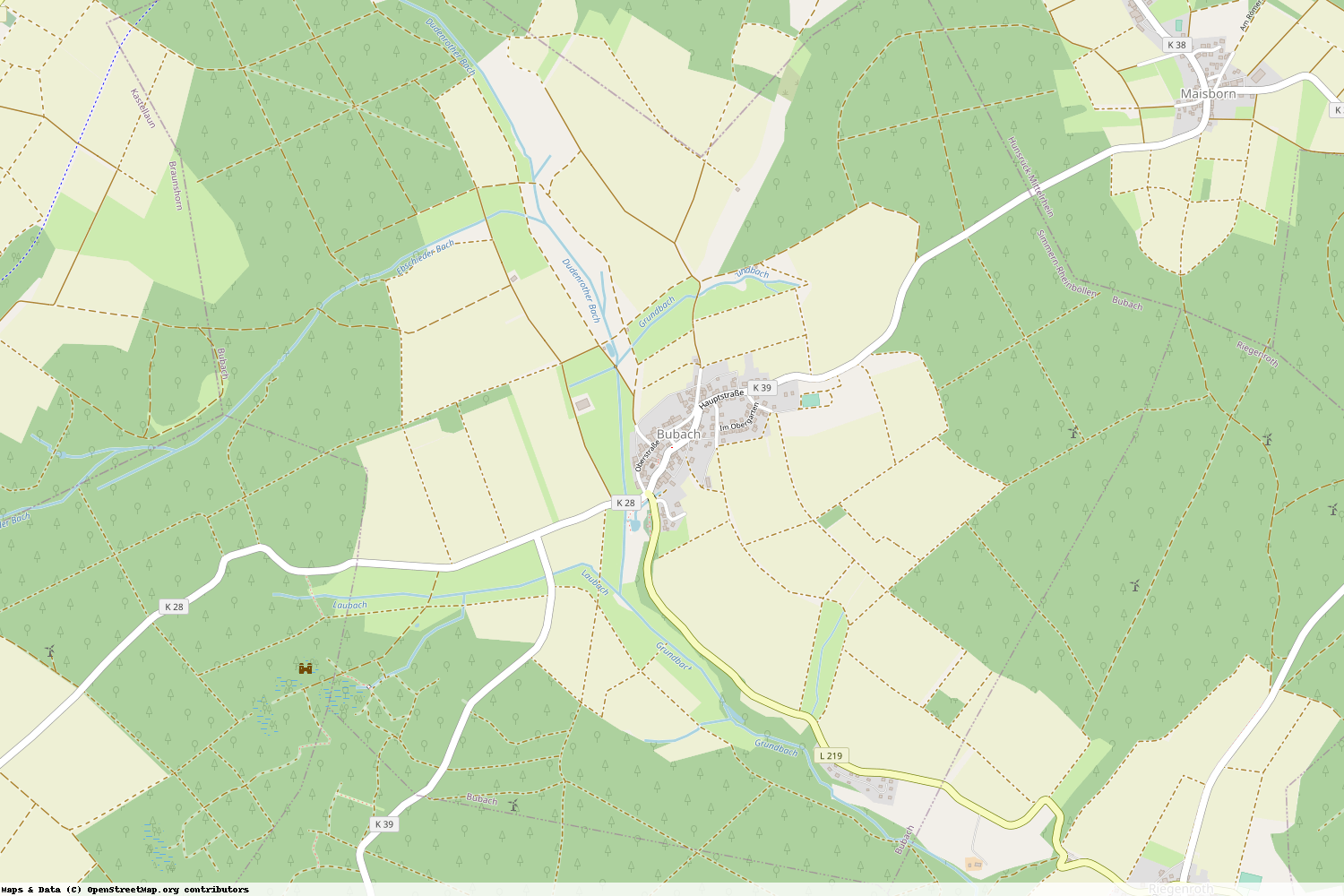 Ist gerade Stromausfall in Rheinland-Pfalz - Rhein-Hunsrück-Kreis - Bubach?
