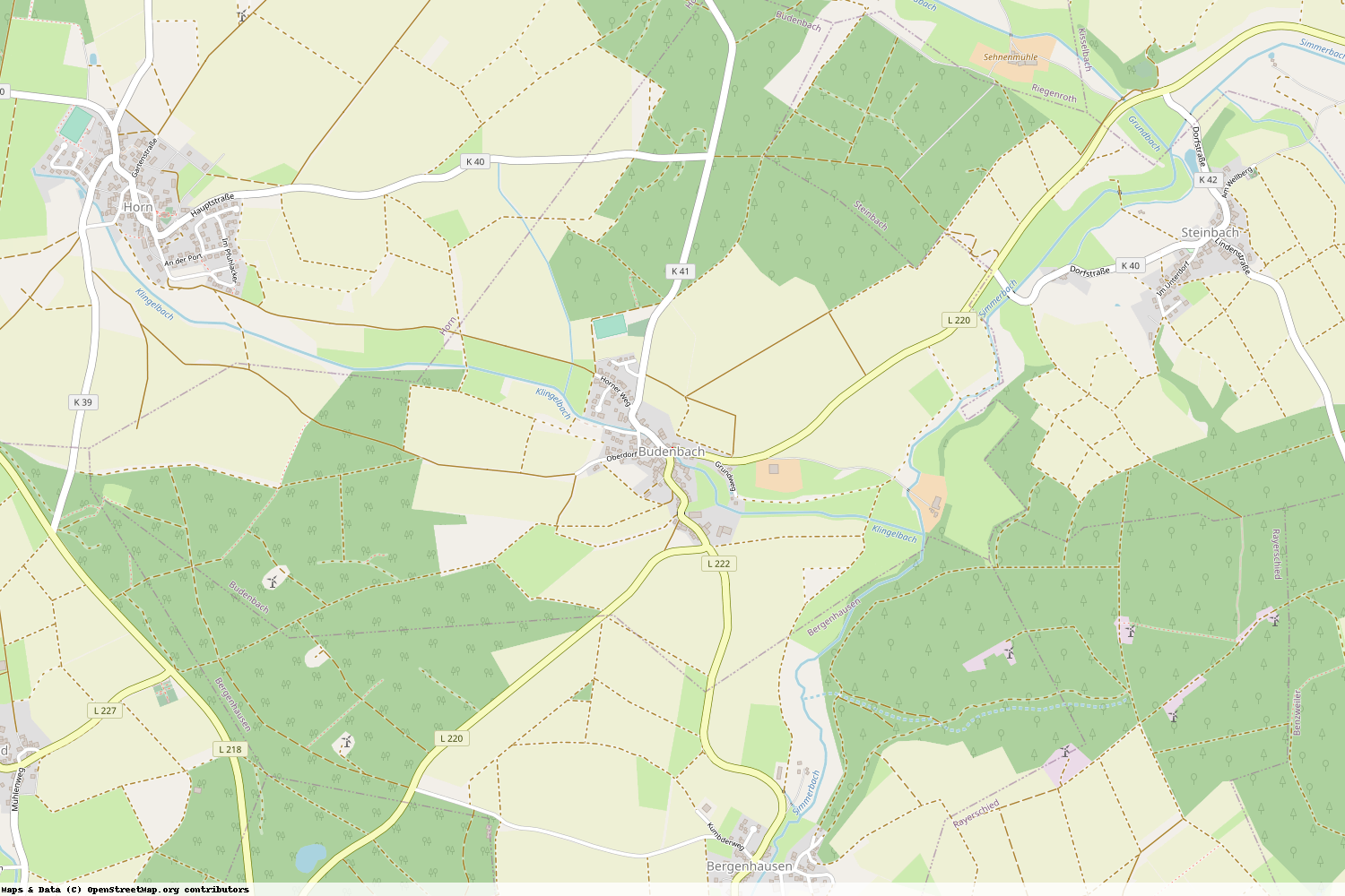 Ist gerade Stromausfall in Rheinland-Pfalz - Rhein-Hunsrück-Kreis - Budenbach?