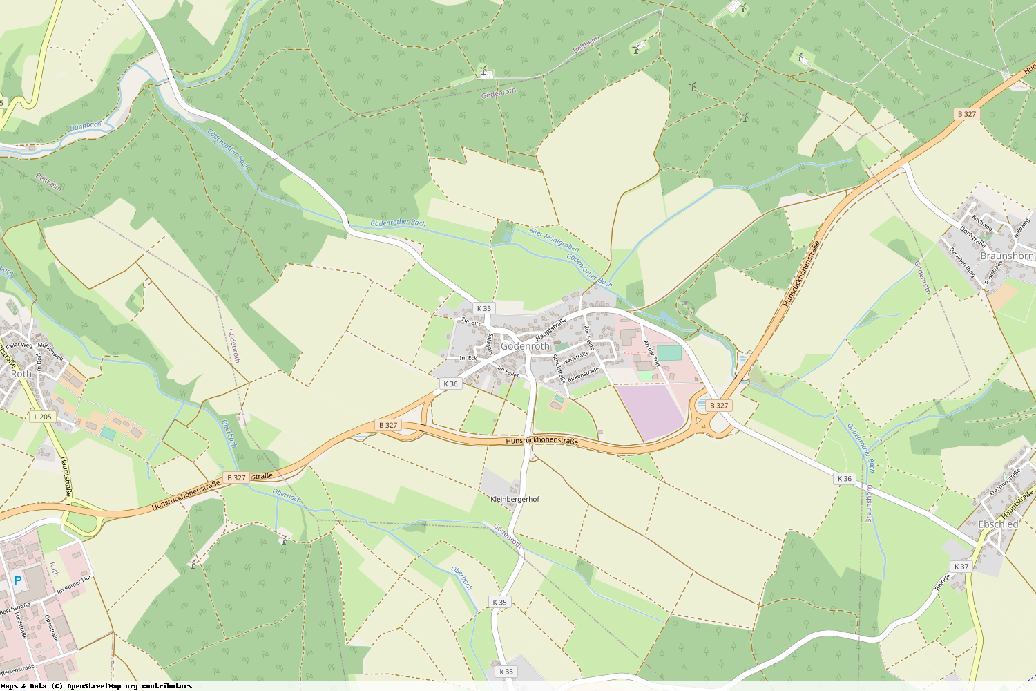 Ist gerade Stromausfall in Rheinland-Pfalz - Rhein-Hunsrück-Kreis - Gödenroth?