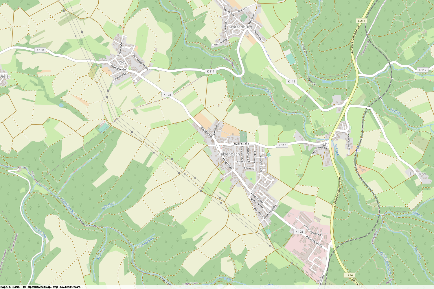 Ist gerade Stromausfall in Rheinland-Pfalz - Rhein-Hunsrück-Kreis - Halsenbach?