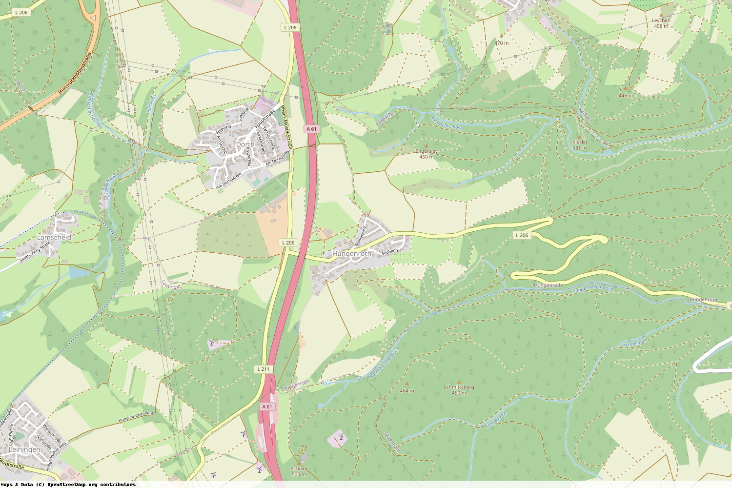 Ist gerade Stromausfall in Rheinland-Pfalz - Rhein-Hunsrück-Kreis - Hungenroth?