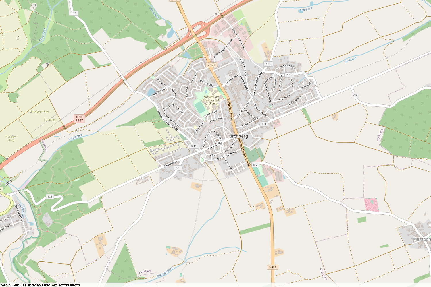 Ist gerade Stromausfall in Rheinland-Pfalz - Rhein-Hunsrück-Kreis - Kirchberg (Hunsrück)?