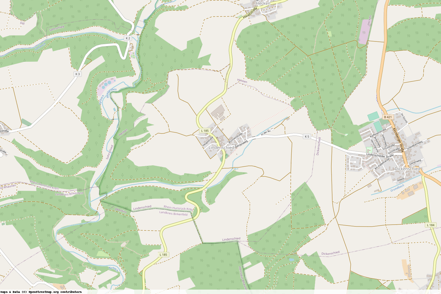 Ist gerade Stromausfall in Rheinland-Pfalz - Rhein-Hunsrück-Kreis - Lindenschied?