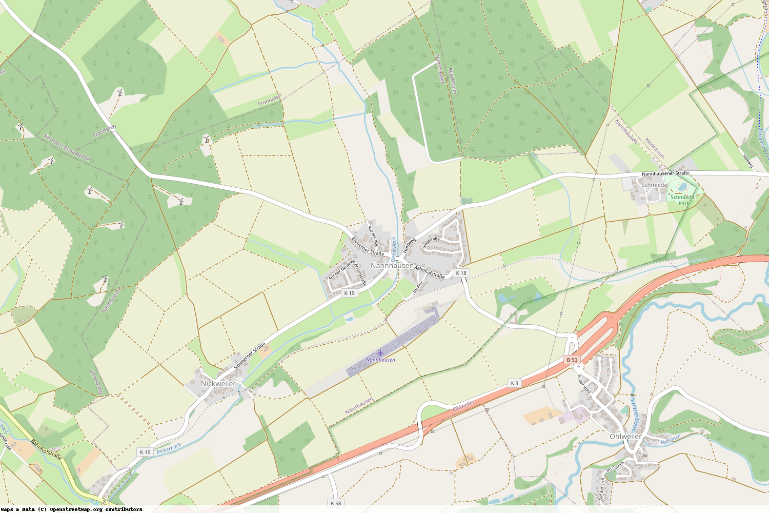 Ist gerade Stromausfall in Rheinland-Pfalz - Rhein-Hunsrück-Kreis - Nannhausen?