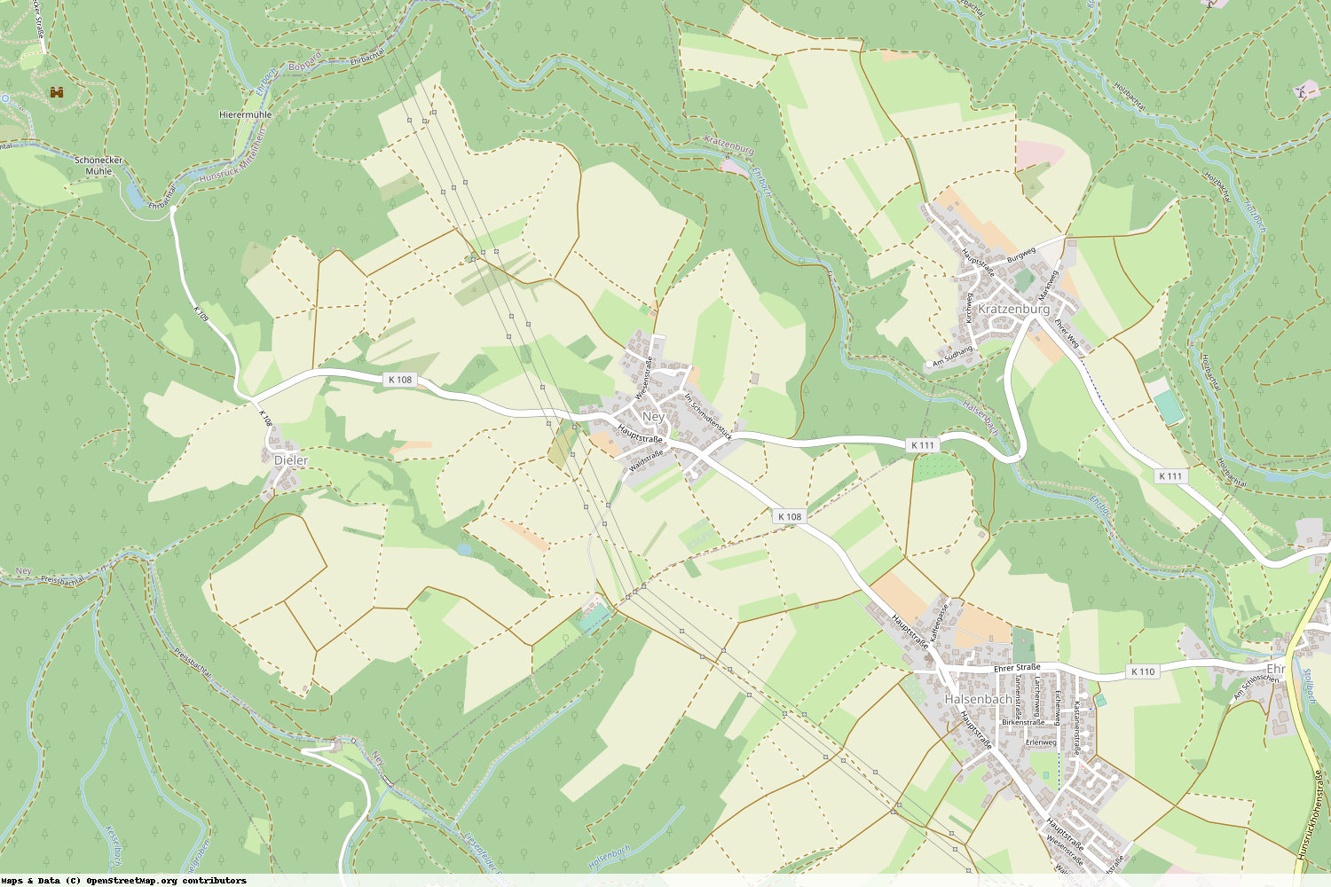 Ist gerade Stromausfall in Rheinland-Pfalz - Rhein-Hunsrück-Kreis - Ney?