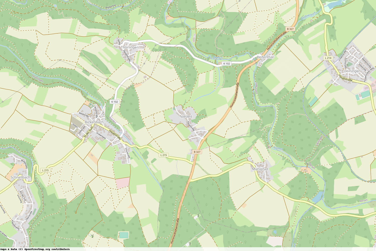 Ist gerade Stromausfall in Rheinland-Pfalz - Rhein-Hunsrück-Kreis - Niedert?