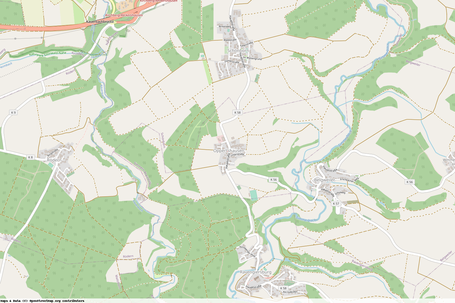 Ist gerade Stromausfall in Rheinland-Pfalz - Rhein-Hunsrück-Kreis - Oppertshausen?