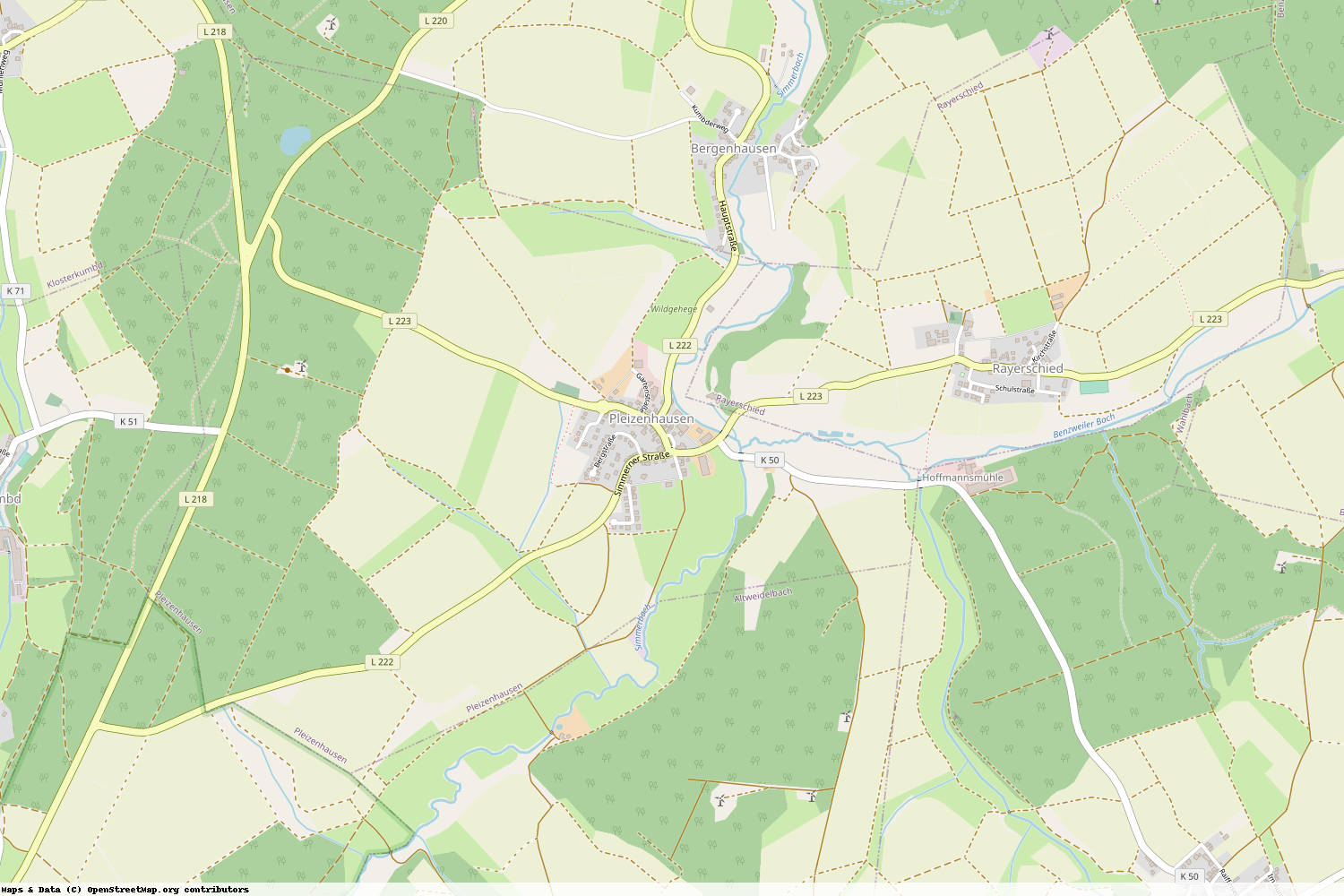 Ist gerade Stromausfall in Rheinland-Pfalz - Rhein-Hunsrück-Kreis - Pleizenhausen?
