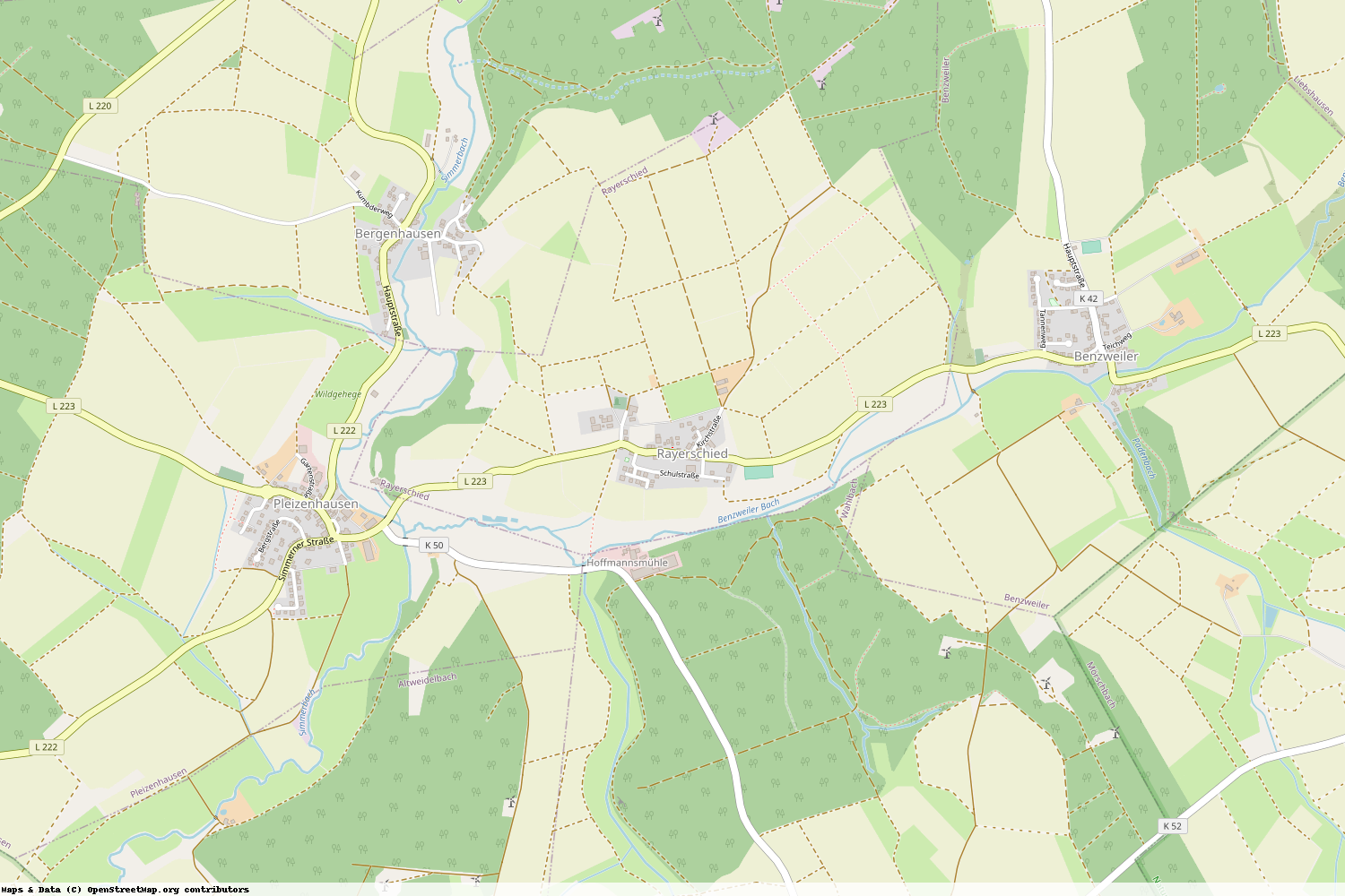 Ist gerade Stromausfall in Rheinland-Pfalz - Rhein-Hunsrück-Kreis - Rayerschied?