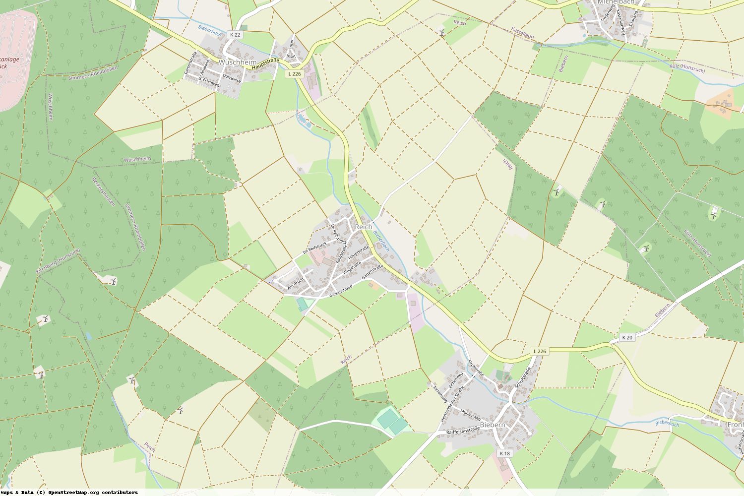 Ist gerade Stromausfall in Rheinland-Pfalz - Rhein-Hunsrück-Kreis - Reich?