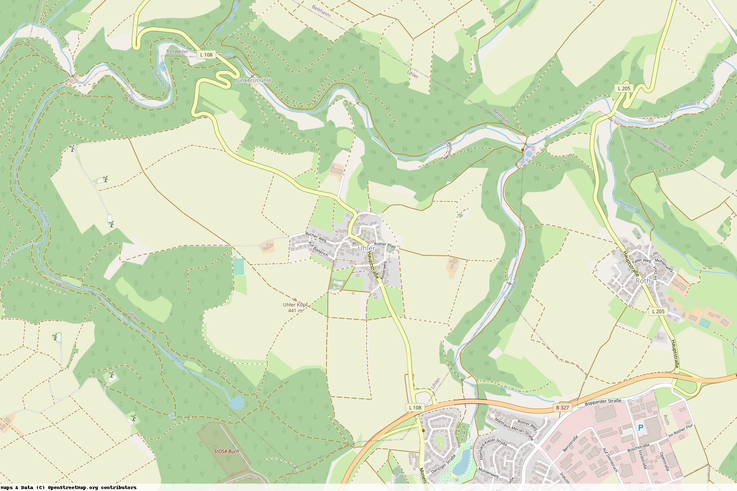 Ist gerade Stromausfall in Rheinland-Pfalz - Rhein-Hunsrück-Kreis - Uhler?
