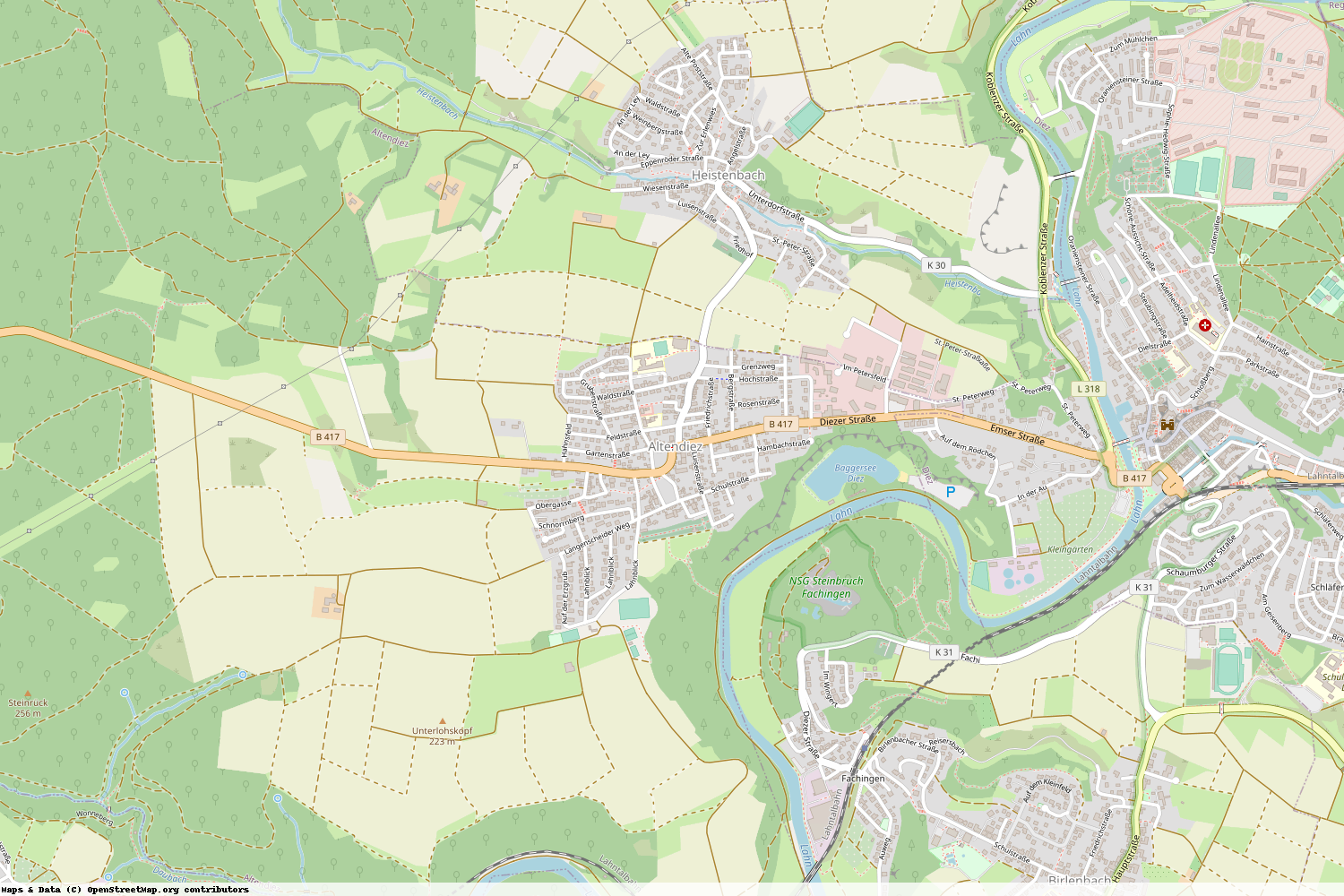 Ist gerade Stromausfall in Rheinland-Pfalz - Rhein-Lahn-Kreis - Altendiez?