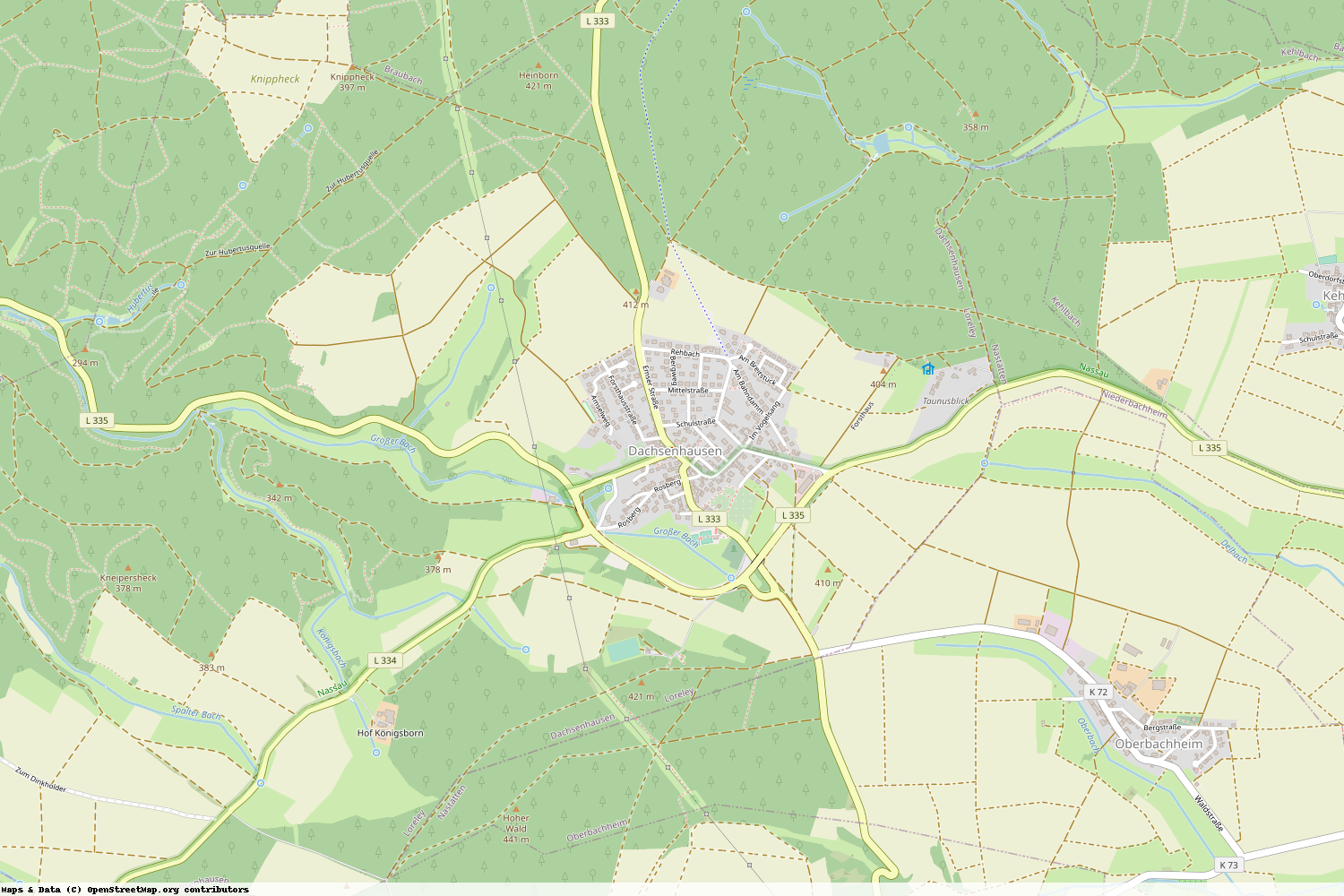 Ist gerade Stromausfall in Rheinland-Pfalz - Rhein-Lahn-Kreis - Dachsenhausen?