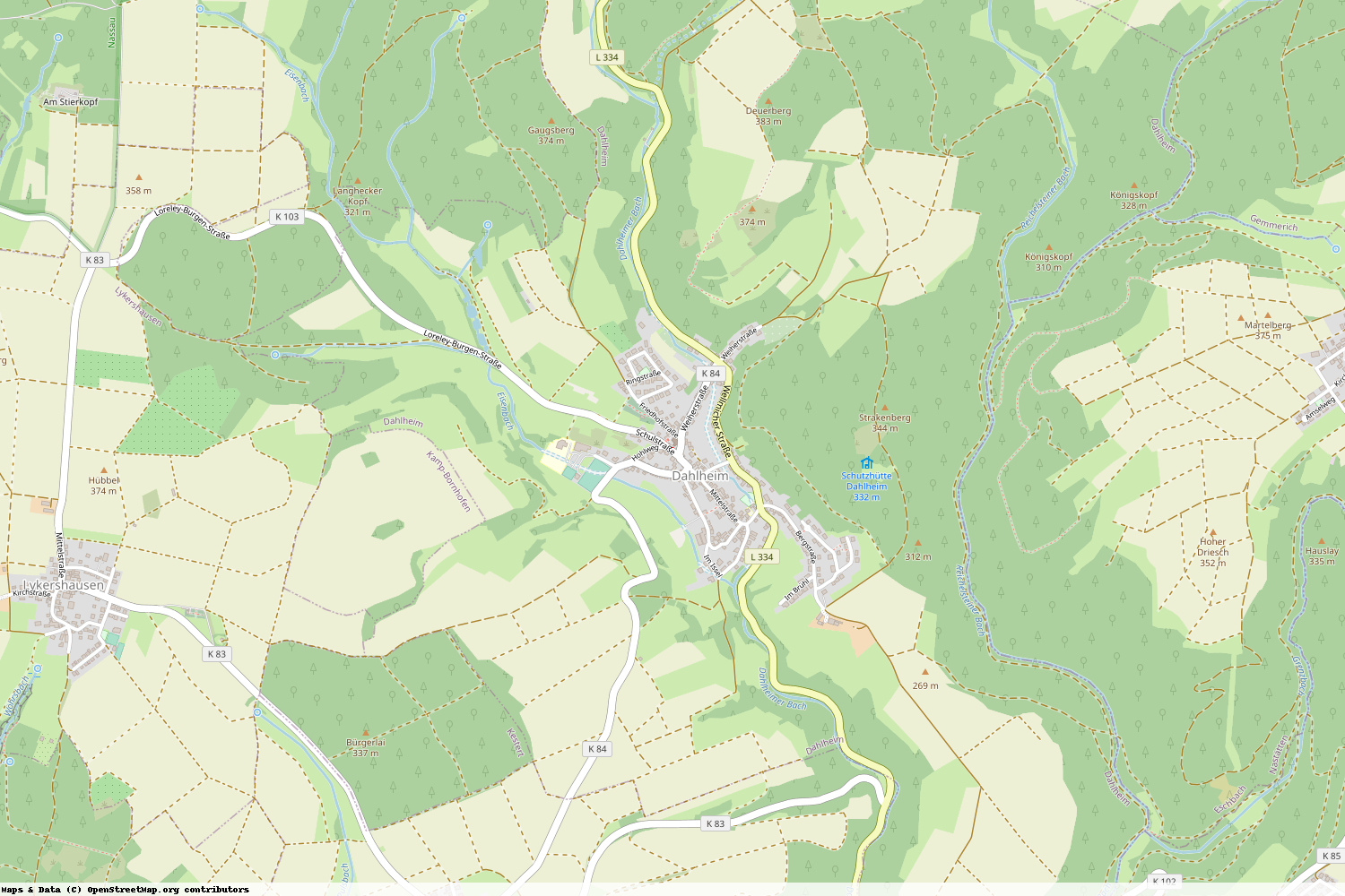 Ist gerade Stromausfall in Rheinland-Pfalz - Rhein-Lahn-Kreis - Dahlheim?