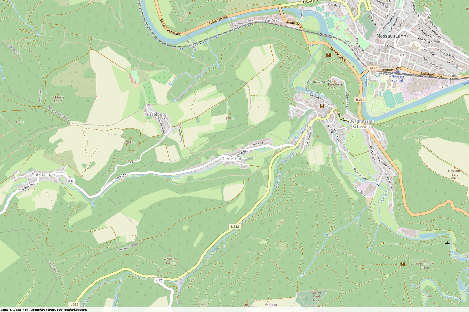 Ist gerade Stromausfall in Rheinland-Pfalz - Rhein-Lahn-Kreis - Dienethal?