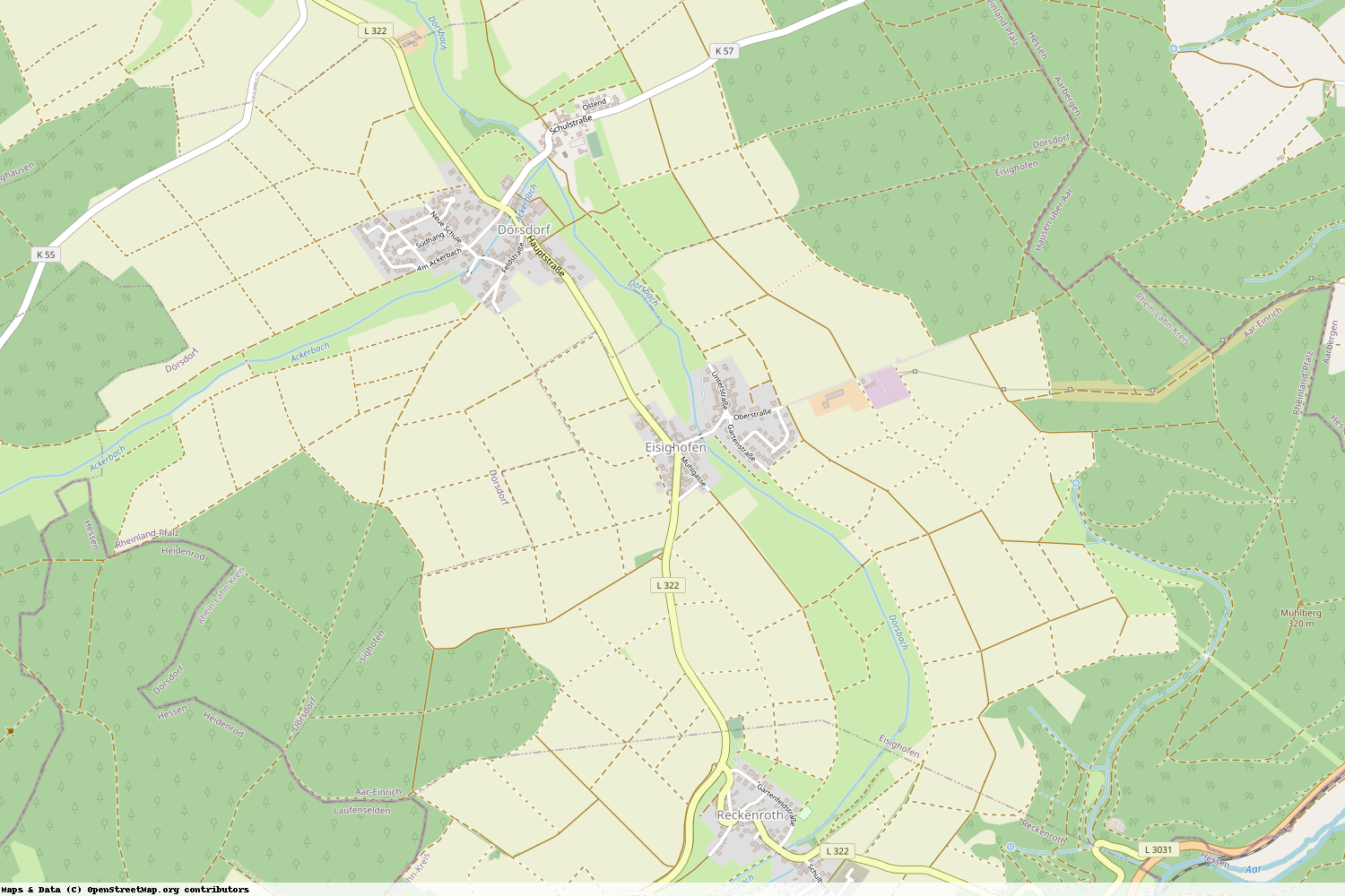 Ist gerade Stromausfall in Rheinland-Pfalz - Rhein-Lahn-Kreis - Eisighofen?