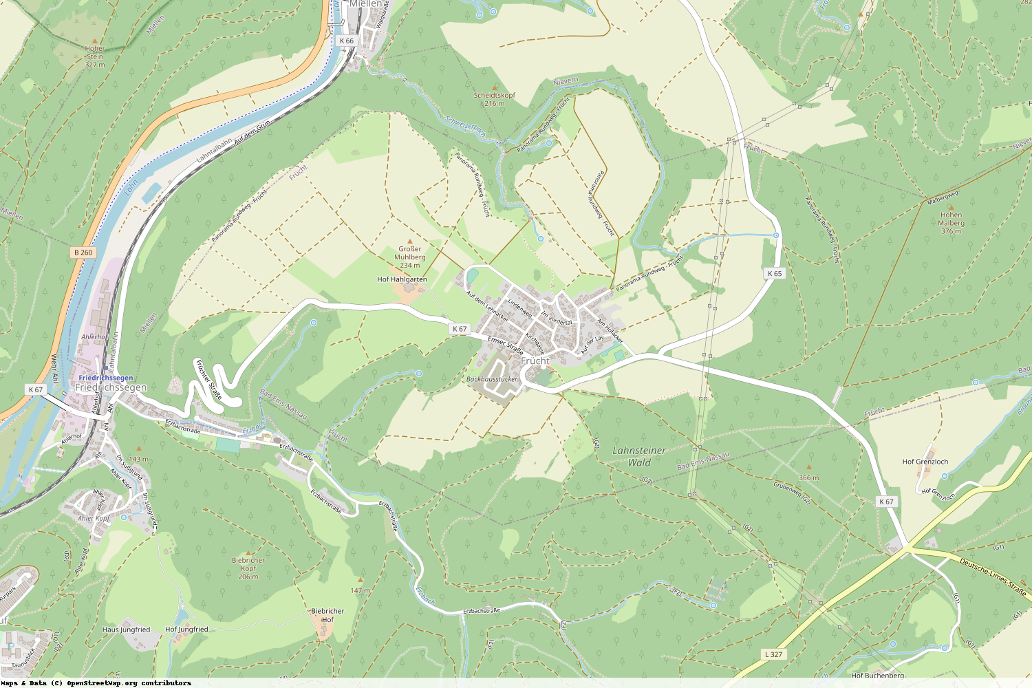 Ist gerade Stromausfall in Rheinland-Pfalz - Rhein-Lahn-Kreis - Frücht?