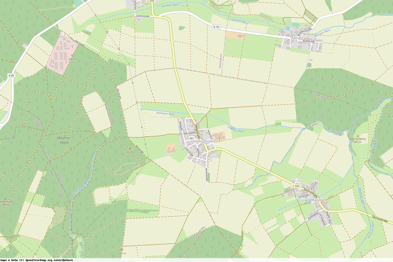 Ist gerade Stromausfall in Rheinland-Pfalz - Rhein-Lahn-Kreis - Himmighofen?
