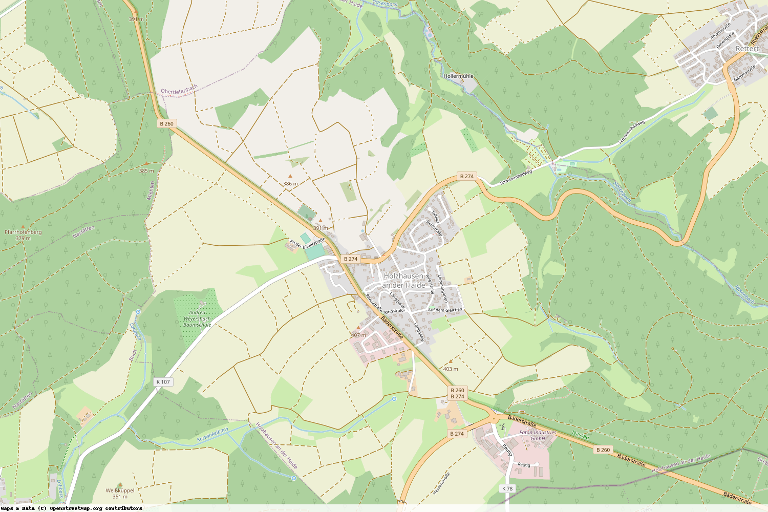 Ist gerade Stromausfall in Rheinland-Pfalz - Rhein-Lahn-Kreis - Holzhausen an der Haide?