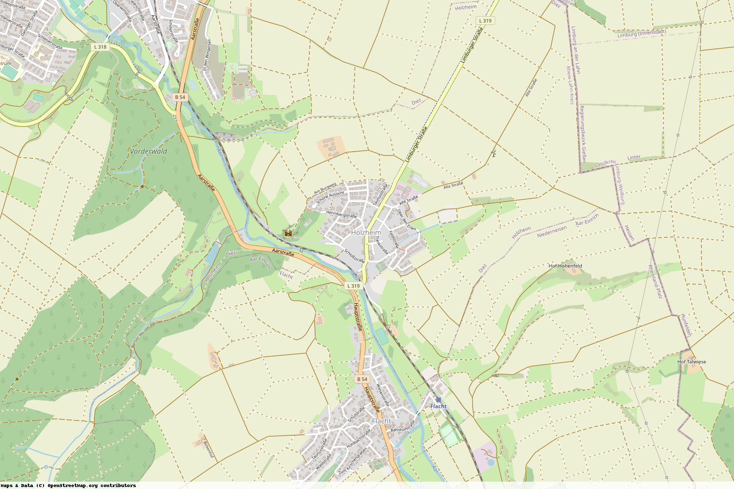 Ist gerade Stromausfall in Rheinland-Pfalz - Rhein-Lahn-Kreis - Holzheim?