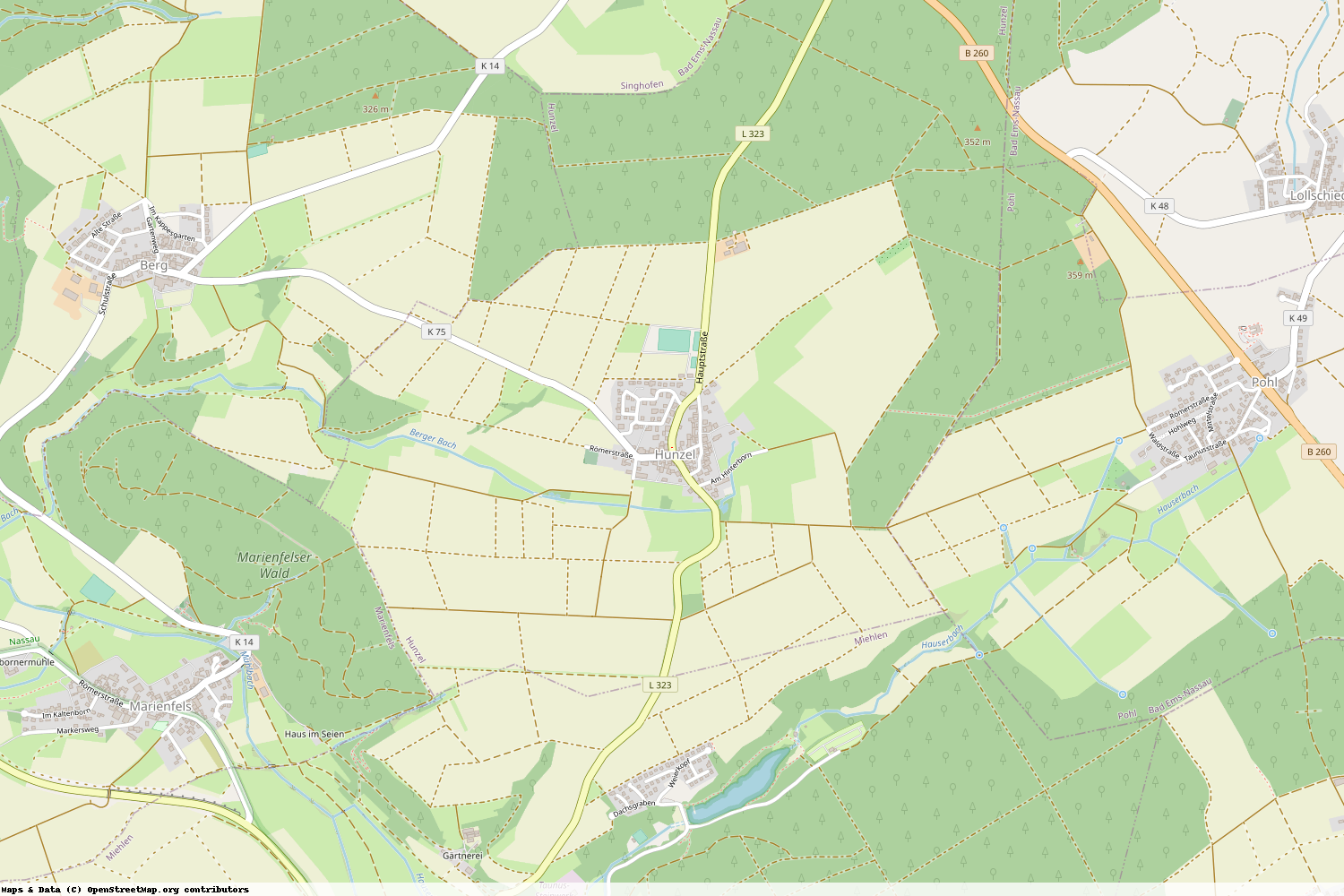 Ist gerade Stromausfall in Rheinland-Pfalz - Rhein-Lahn-Kreis - Hunzel?