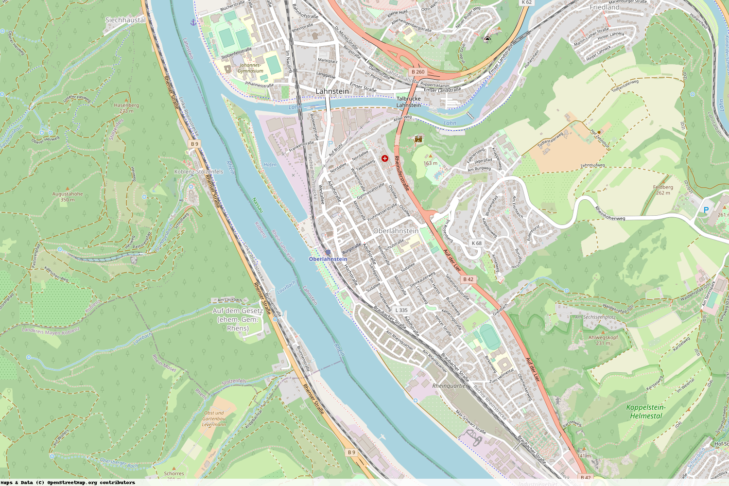 Ist gerade Stromausfall in Rheinland-Pfalz - Rhein-Lahn-Kreis - Lahnstein?