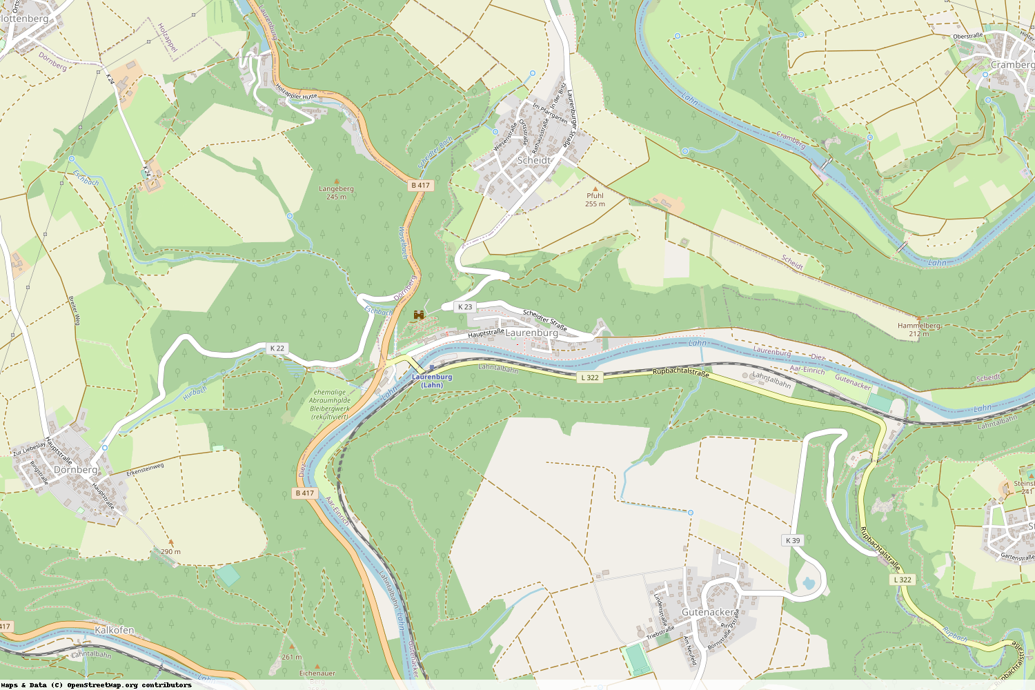 Ist gerade Stromausfall in Rheinland-Pfalz - Rhein-Lahn-Kreis - Laurenburg?