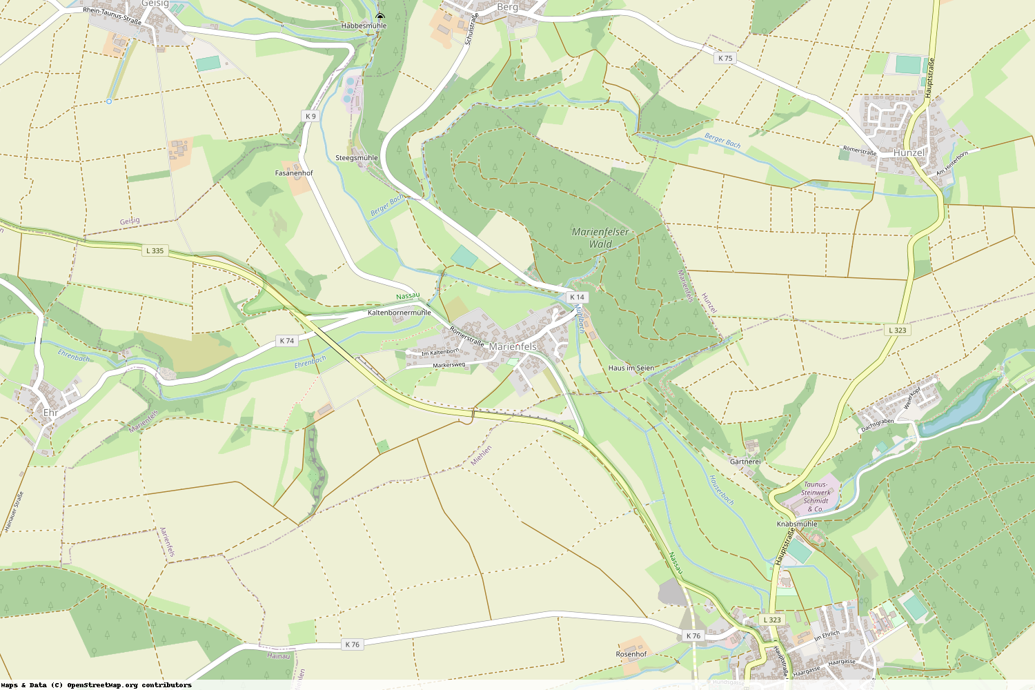 Ist gerade Stromausfall in Rheinland-Pfalz - Rhein-Lahn-Kreis - Marienfels?