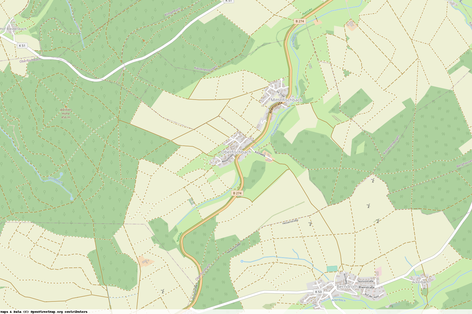 Ist gerade Stromausfall in Rheinland-Pfalz - Rhein-Lahn-Kreis - Oberfischbach?